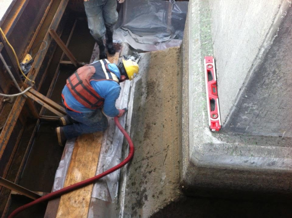 Concrete placement & form work